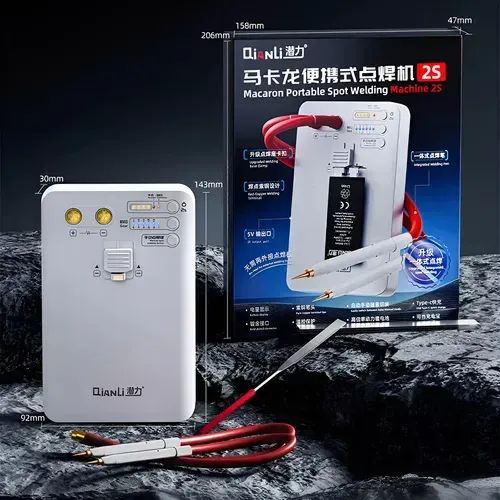 Solda Ponto Portátil Qianli Machine 2s Reparo Bateria Macaro - Foto 6