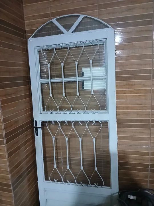 Porta arredondada de aço sem portal/caixonete