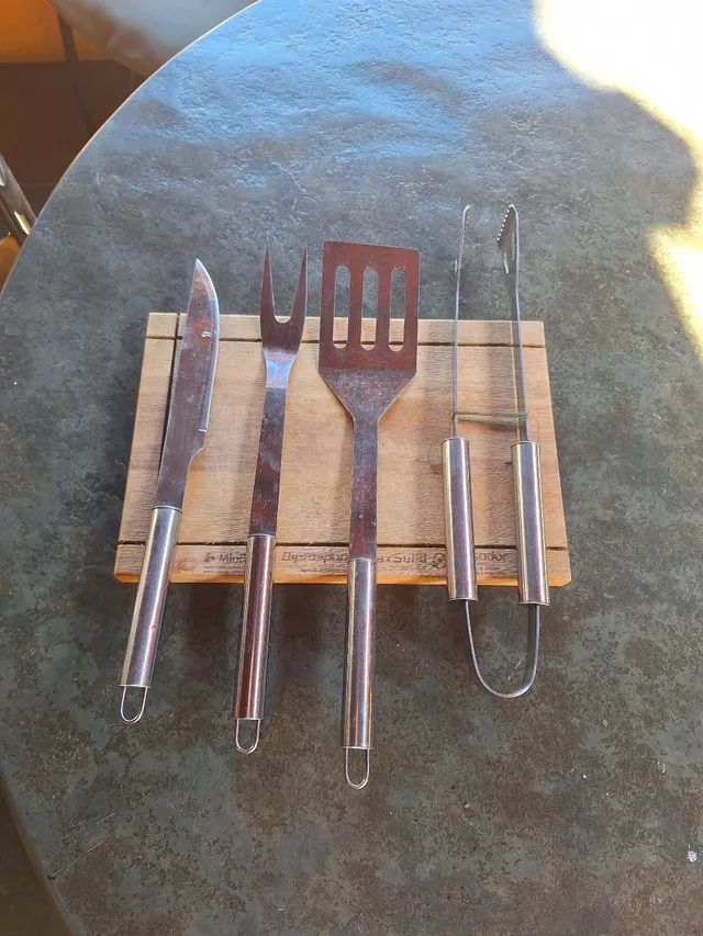Kit churrasco inox - Foto 3