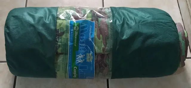 Colchonete Mont Long Solteiro Estampado Em Excelente Estado 60 - Foto 2