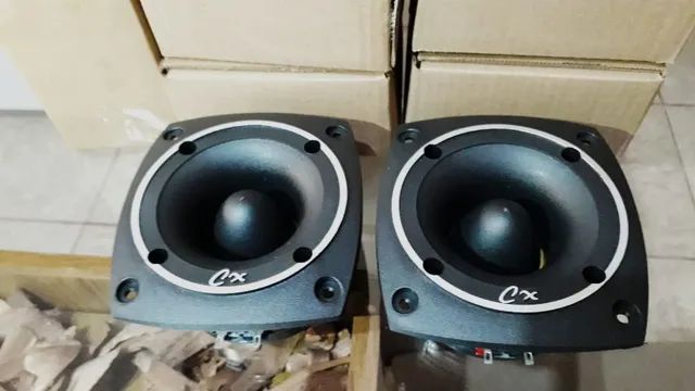 Par de Tuiter Tweeter 150w RMS cada - Foto 2