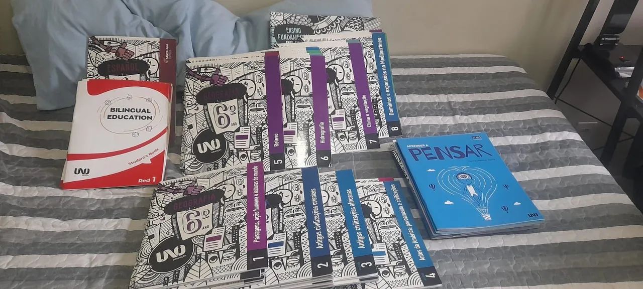Box UNO completo 6°ano,aceito cartão de crédito - Foto 5