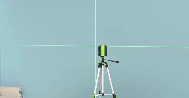 * super kit nível laser com laser horizontal vertical e cruzando