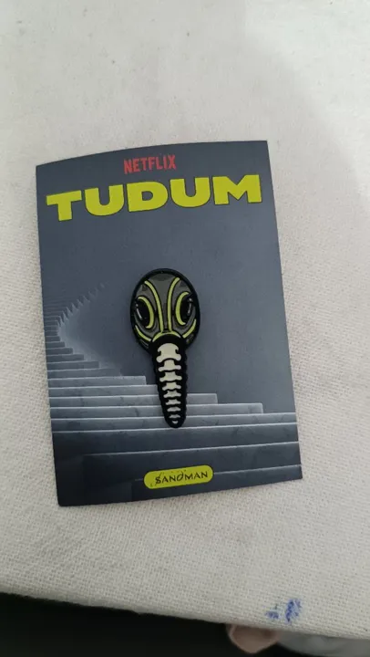 Pin de sandman - lata tudum