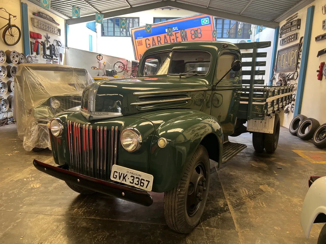 Ford 1946 V8 flathead original caminhão não f1 f100 f1000 f4000 Chevrolet boca de sapo