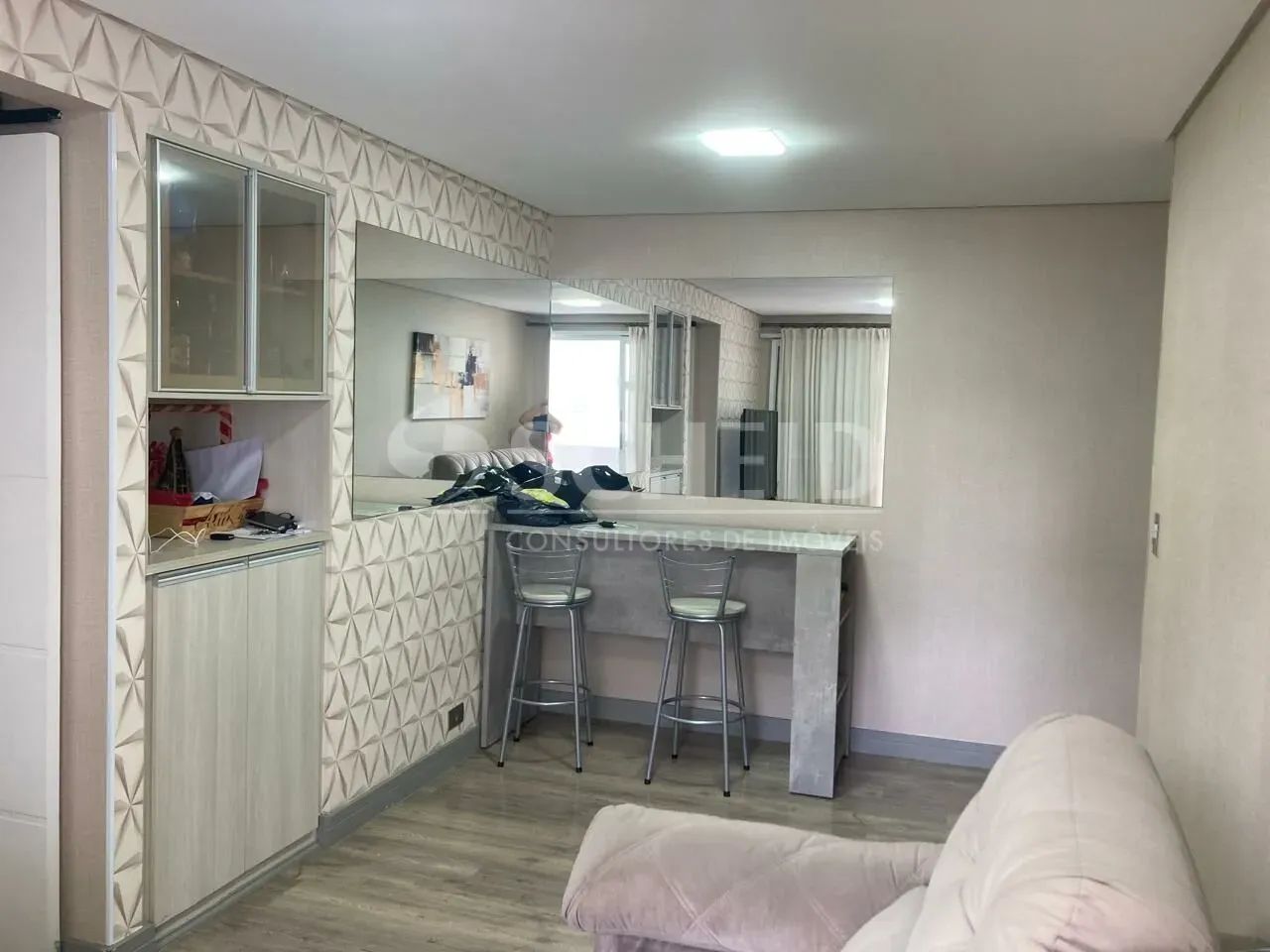 Apartamento venda 2 dormitorios 1 banheiro 1 vaga coberta e fixa , lazer tipo clube , ex l - Foto 2
