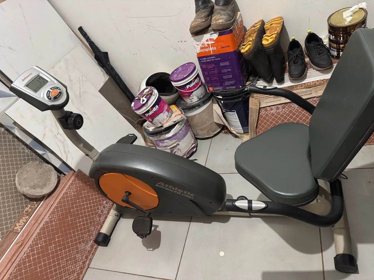 Bicicleta Horizontal Ergométrica Athletic Advanced 