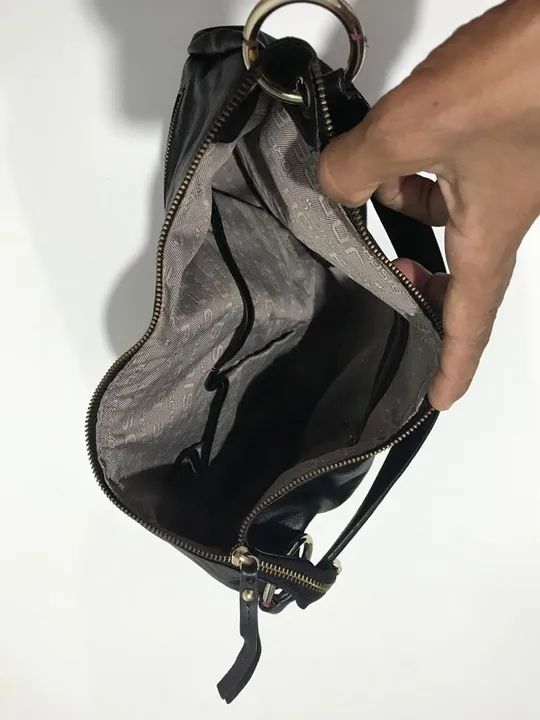 Bolsa Jorge Bischoff couro - Foto 4