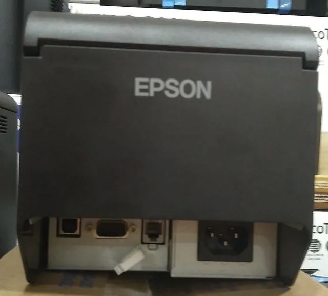 impressora termica epson tm t mt 20x usb ou rede zero  - Foto 2