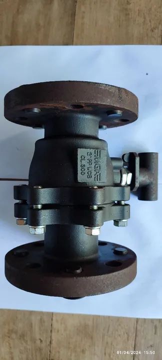 Válvula De Esfera Monobloco Mga 2 Pp Wcb Cl 300 - Foto 2