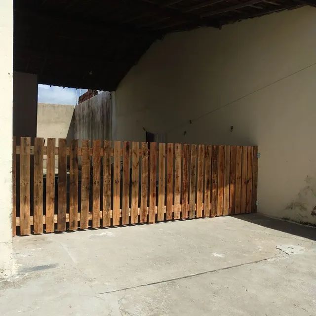 Painel e divisória de Palete. Móveis rústicos artesanal feitos de Pallet, Pallets e pinus. - Foto 4