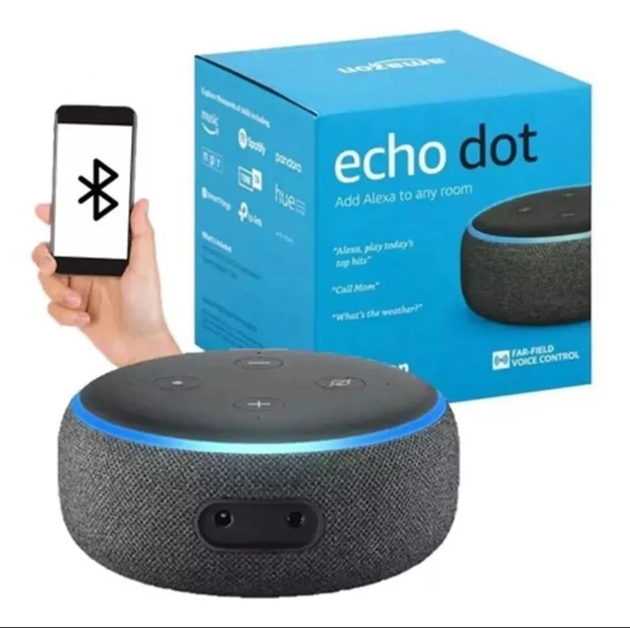 Echo Dot - Novo - Assistente Inteligente