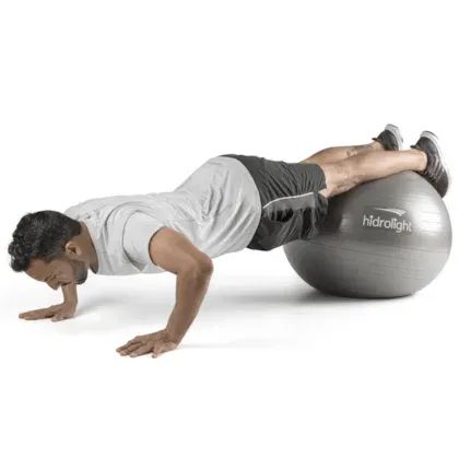 Bola para Exercícios 75cm - Hidrolight - Foto 4