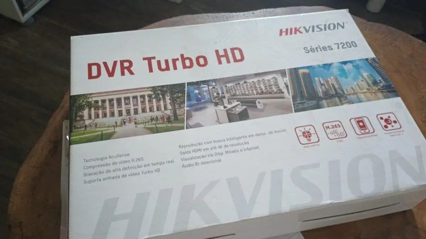 Sistema de CFTV incluindo DVR com 16 canais, 6 câmeras, duas fontes e 6 pares de "baloons" - Foto 2