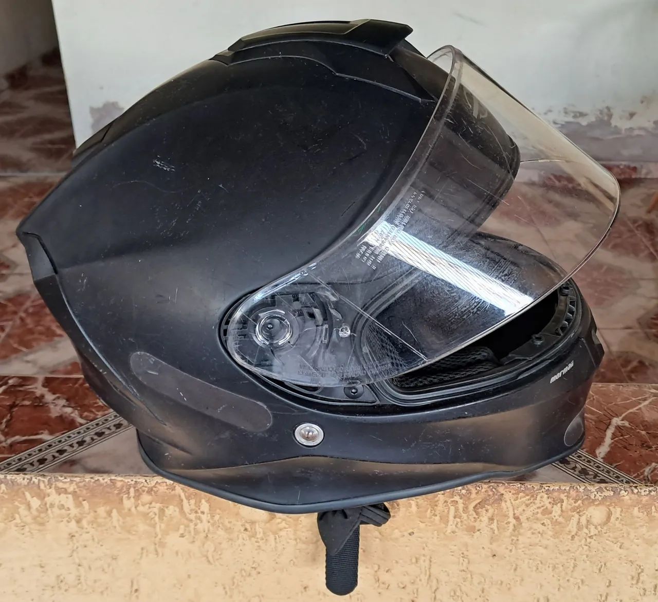 Capacete Mormai tamanho 60, usado. - Foto 2
