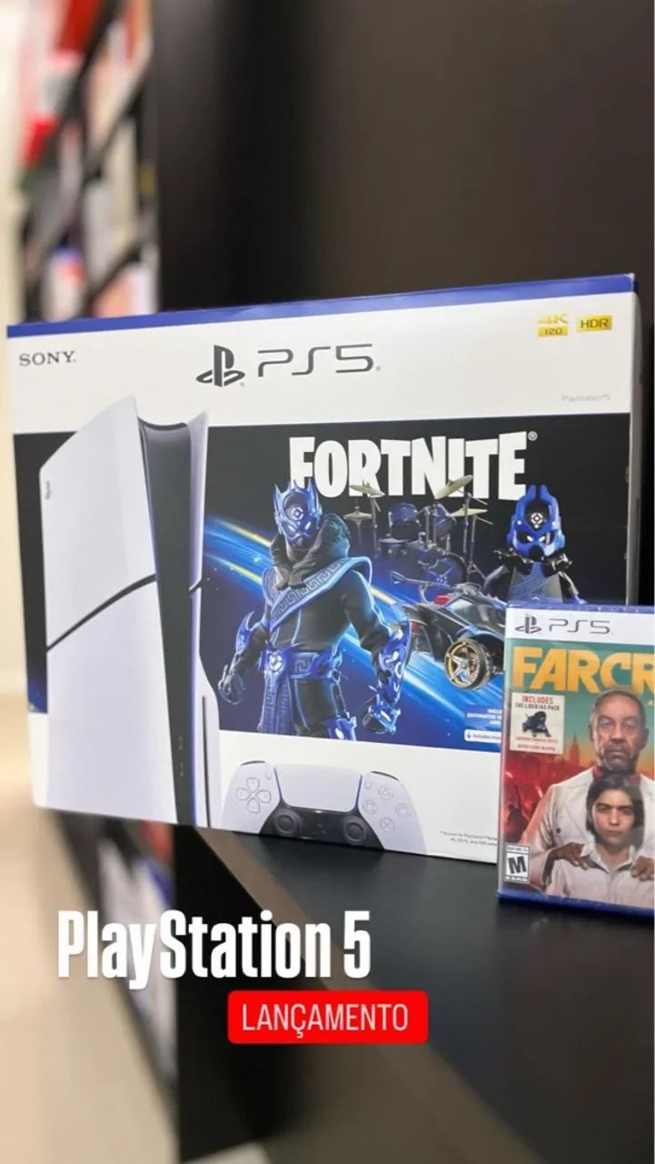 Playstation 5 - Novo - Fortnite