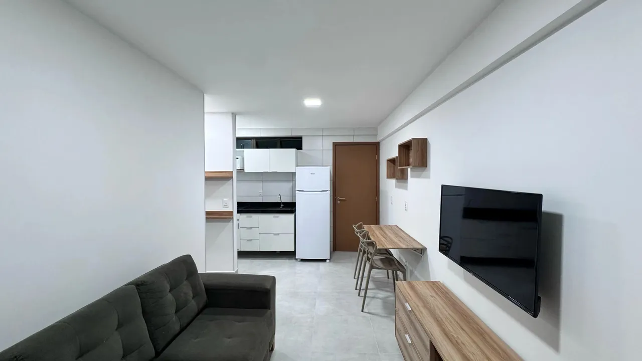 Apartamento para locação de 1 quarto mobiliado em Boa Viagem, Recife - PE