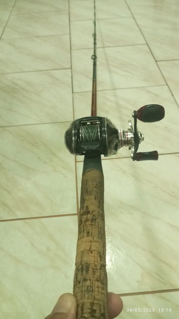 Vara com carretilha QUANTUN ACS - Foto 5