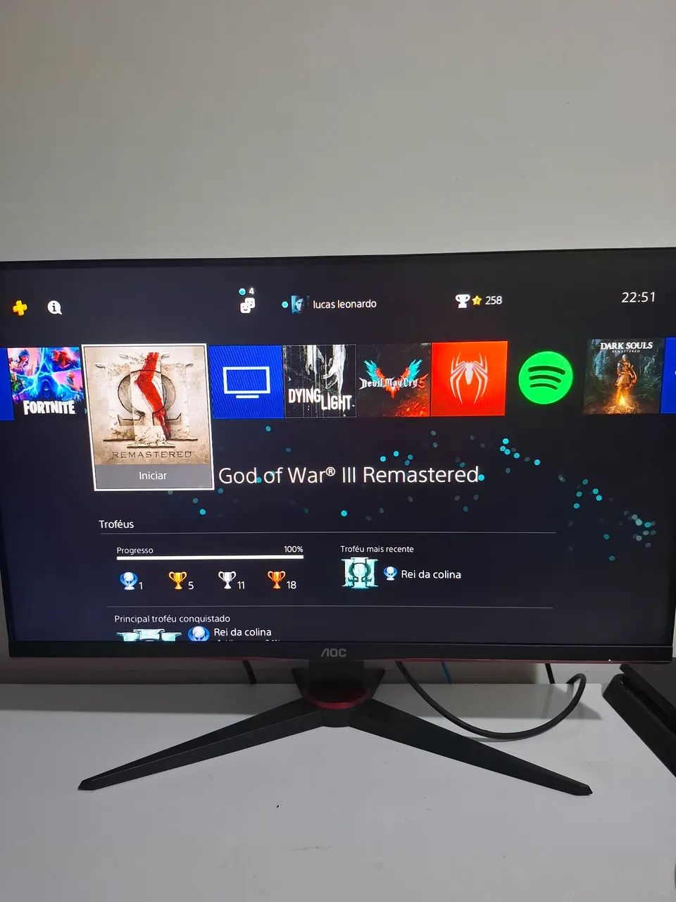 Monitor gamer AOC 75hz  - Foto 4
