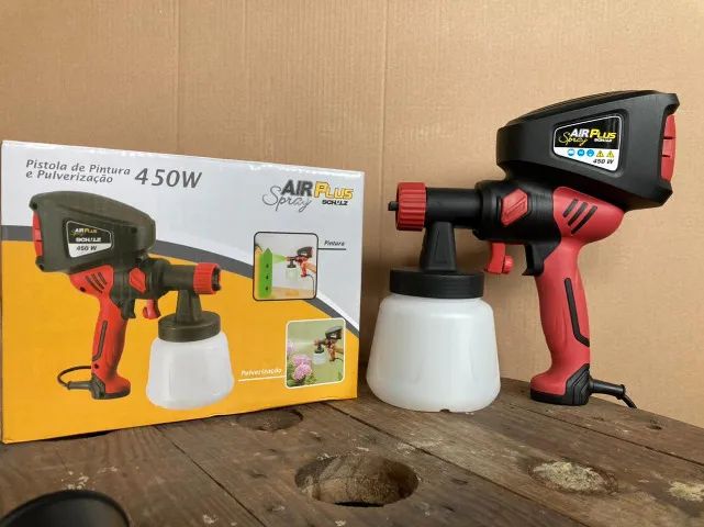 Pistola de Pintura Pulverizadora Air Plus Spray 450W  - Foto 3