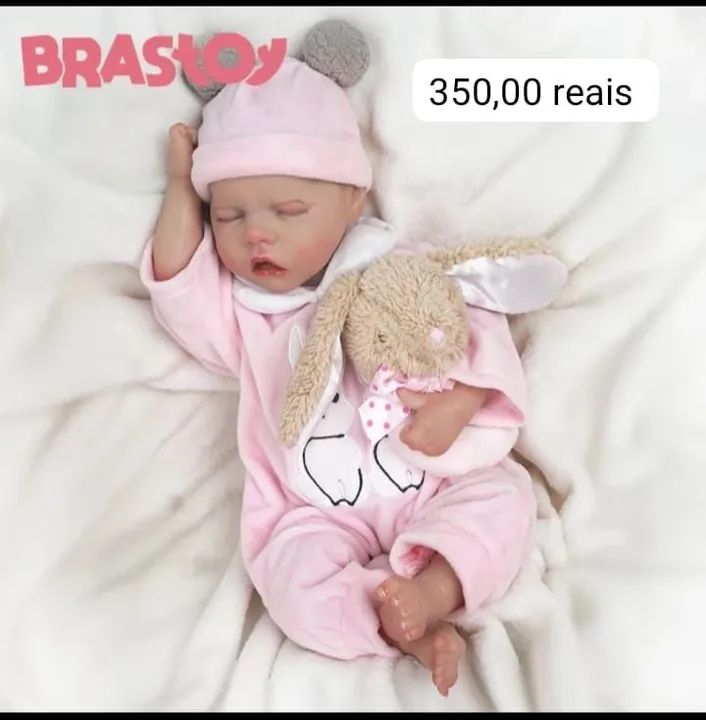 Boneca bebê Reborn Realista/ recém nascido - Foto 2