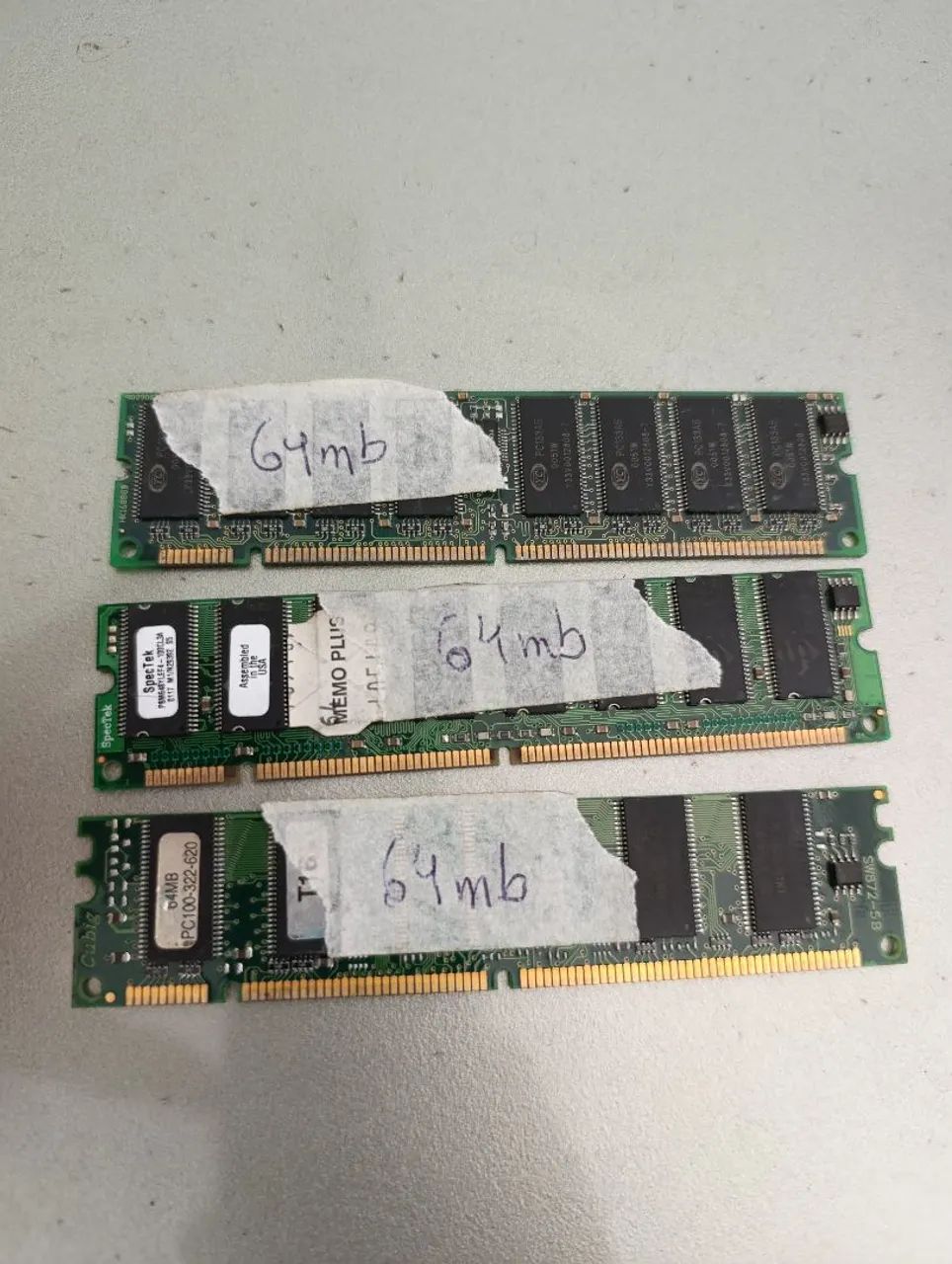 Memórias Dimm Pc 100/ Pc133 ,32/64 mb - Foto 2