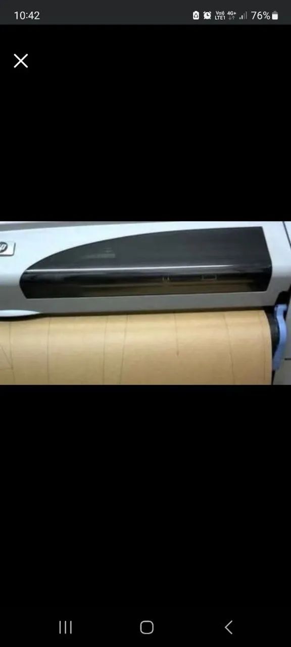 Plotter HP 500 Monocromática - Venda - Foto 2