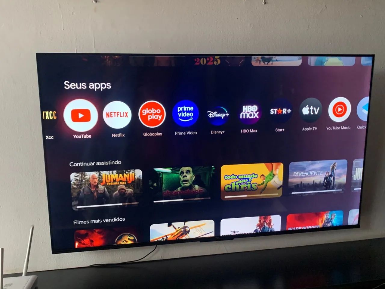 Tv TCL 55 polegadas TVs Setor de Chácaras Anhangüera B