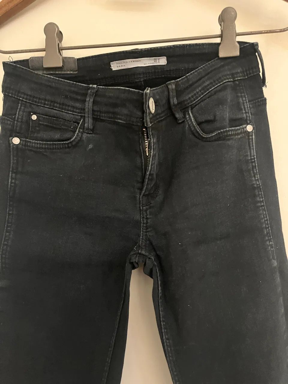 Calça jeans Zara tamanho 34 - Foto 2