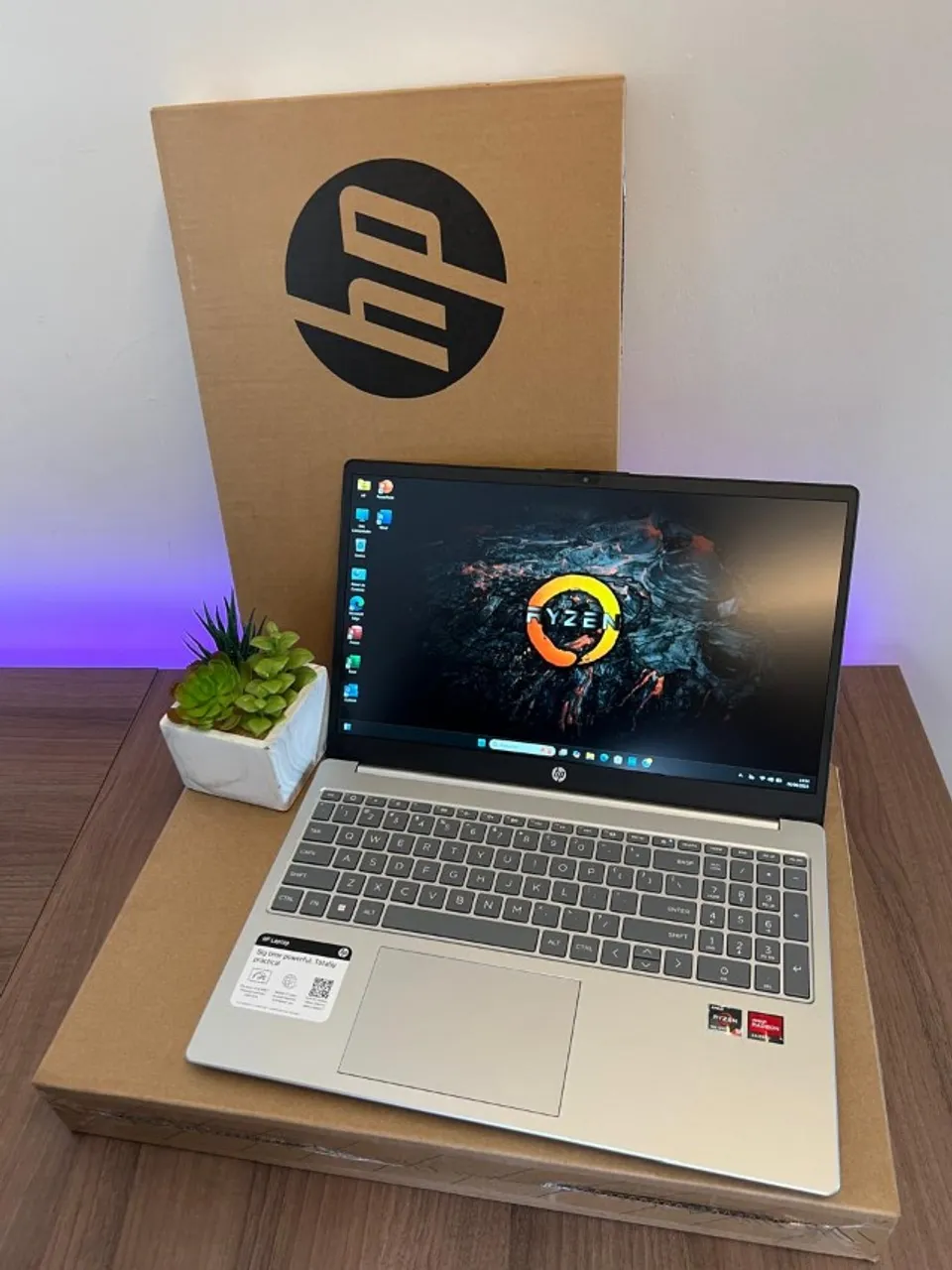 Notebook Gamer HP Ryzen 512GB IPS (NOVO)