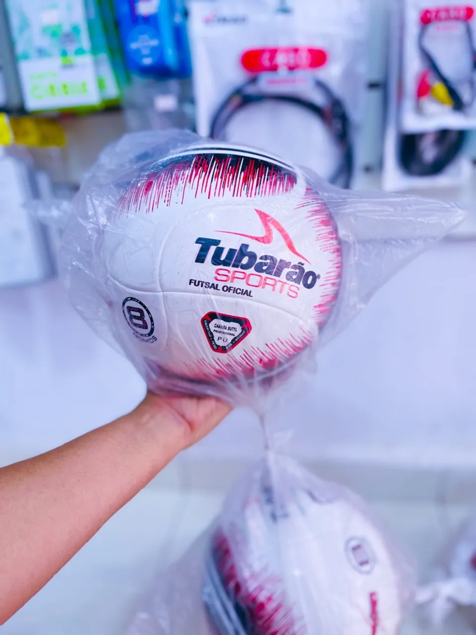 Bola de Futebol Tubarão Sports Futsal Oficial