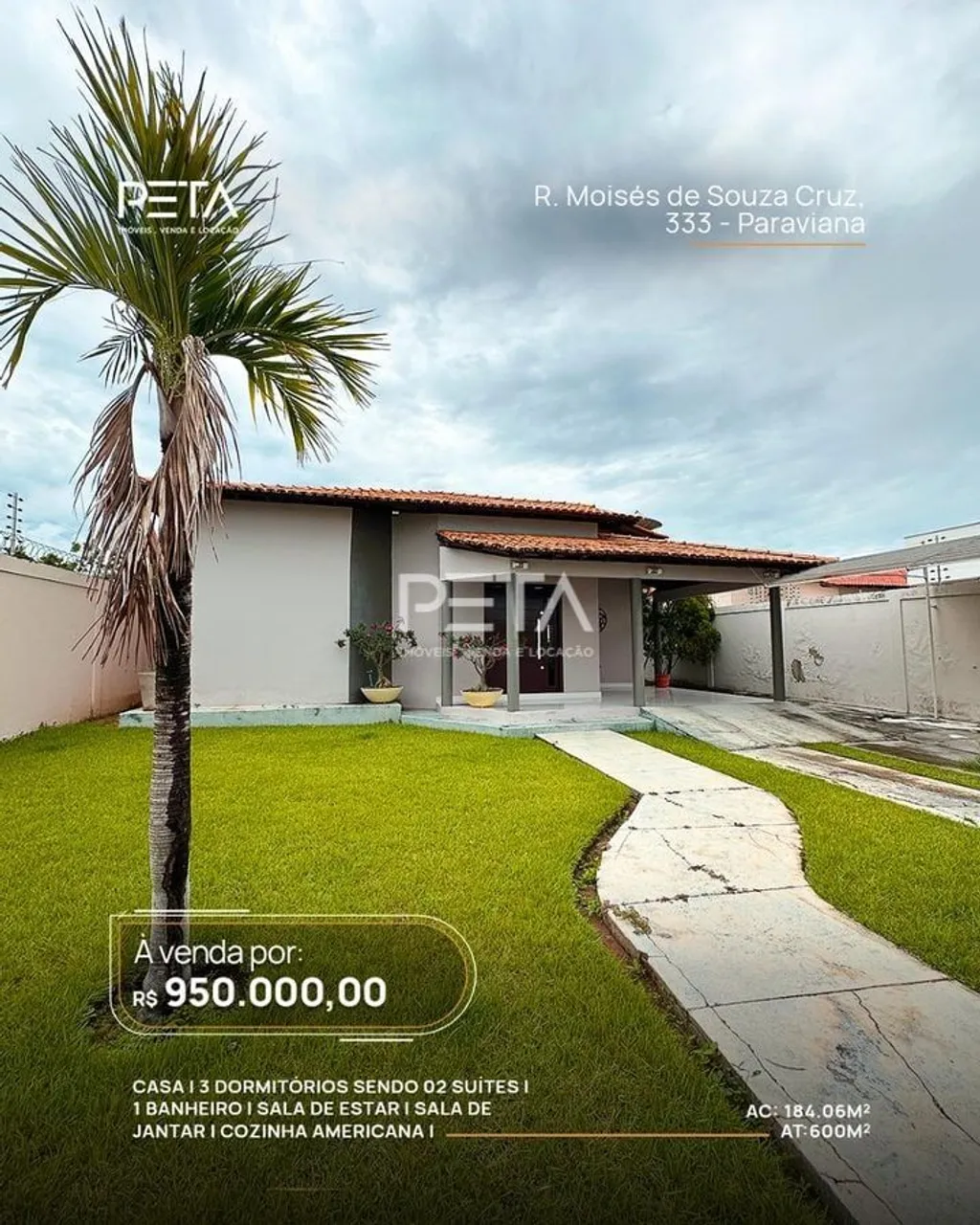 Excelente casa na Rua do Bosque dos Papagaios