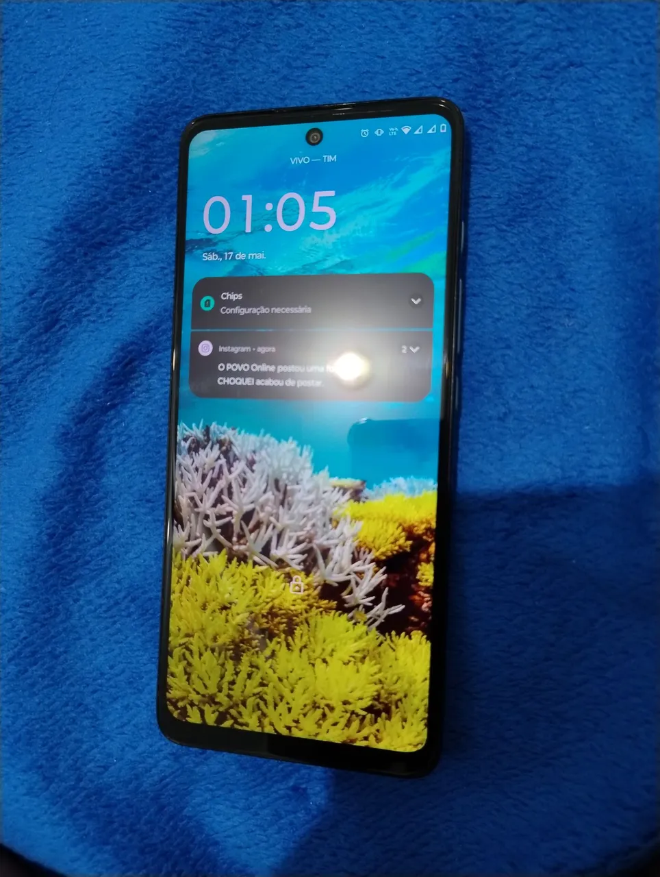 Moto G60S 128Gb Na Caixa, Carregador e Nota