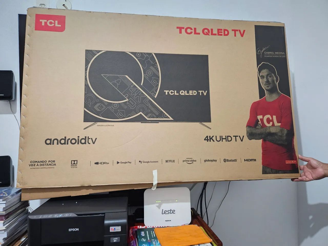 TV TCL QLED 4K - Foto 3