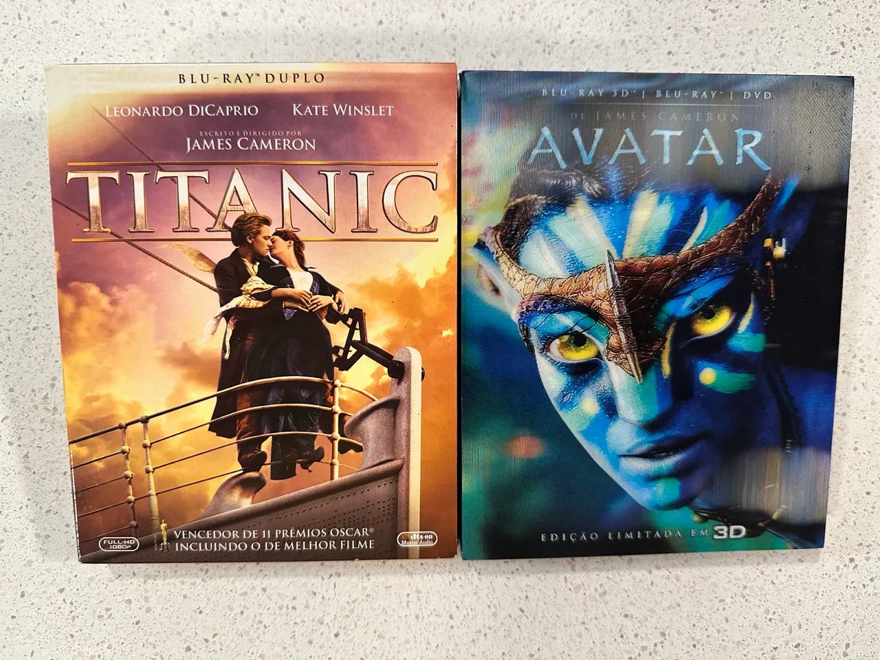 2 Épicos de James Cameron: Titanic (Blu-ray Duplo) + Avatar (Edição 3D)!