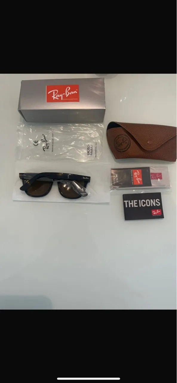 Óculos de sol Ray-Ban original modelo wayfarer tartaruga