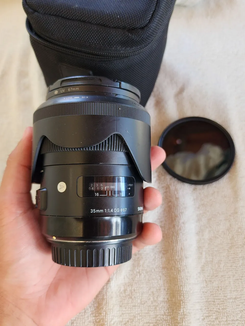 Sigma 35mm 1.4 para cânon