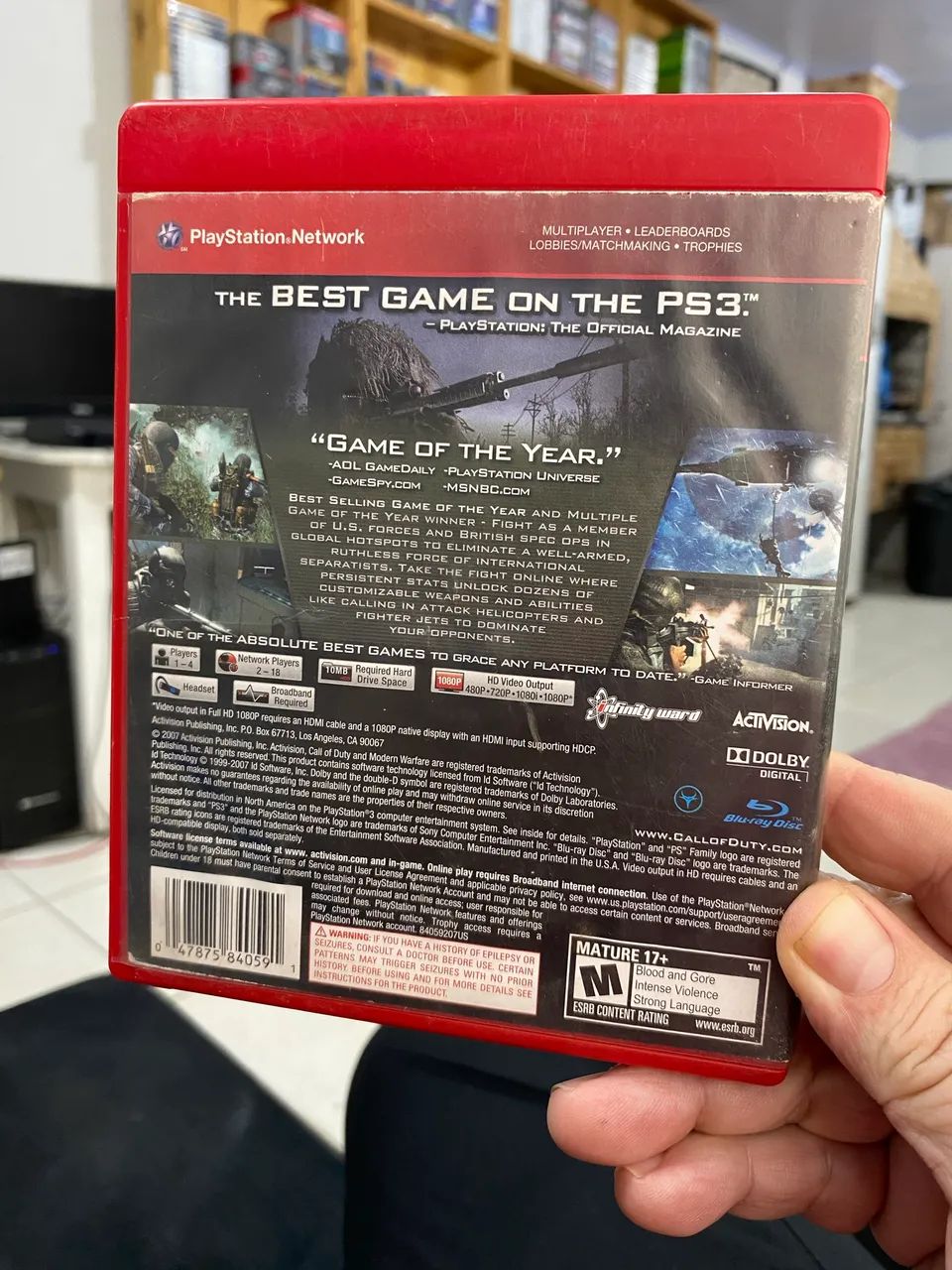 Call Of Duty 4 Moder Warfare Greatest Hits Ps3 - Foto 2