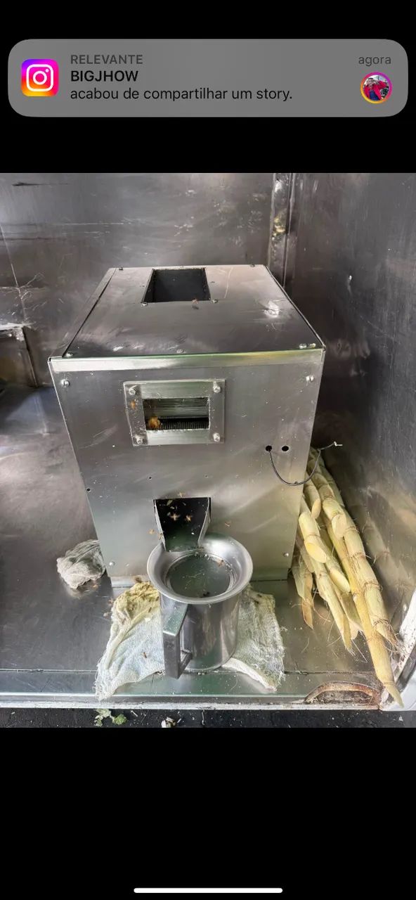 Engenho de caldo de cana 