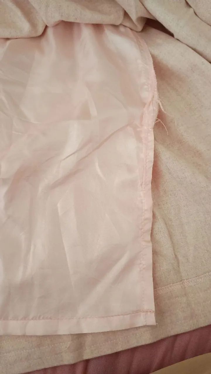 Saia rosa com pregas - Foto 2