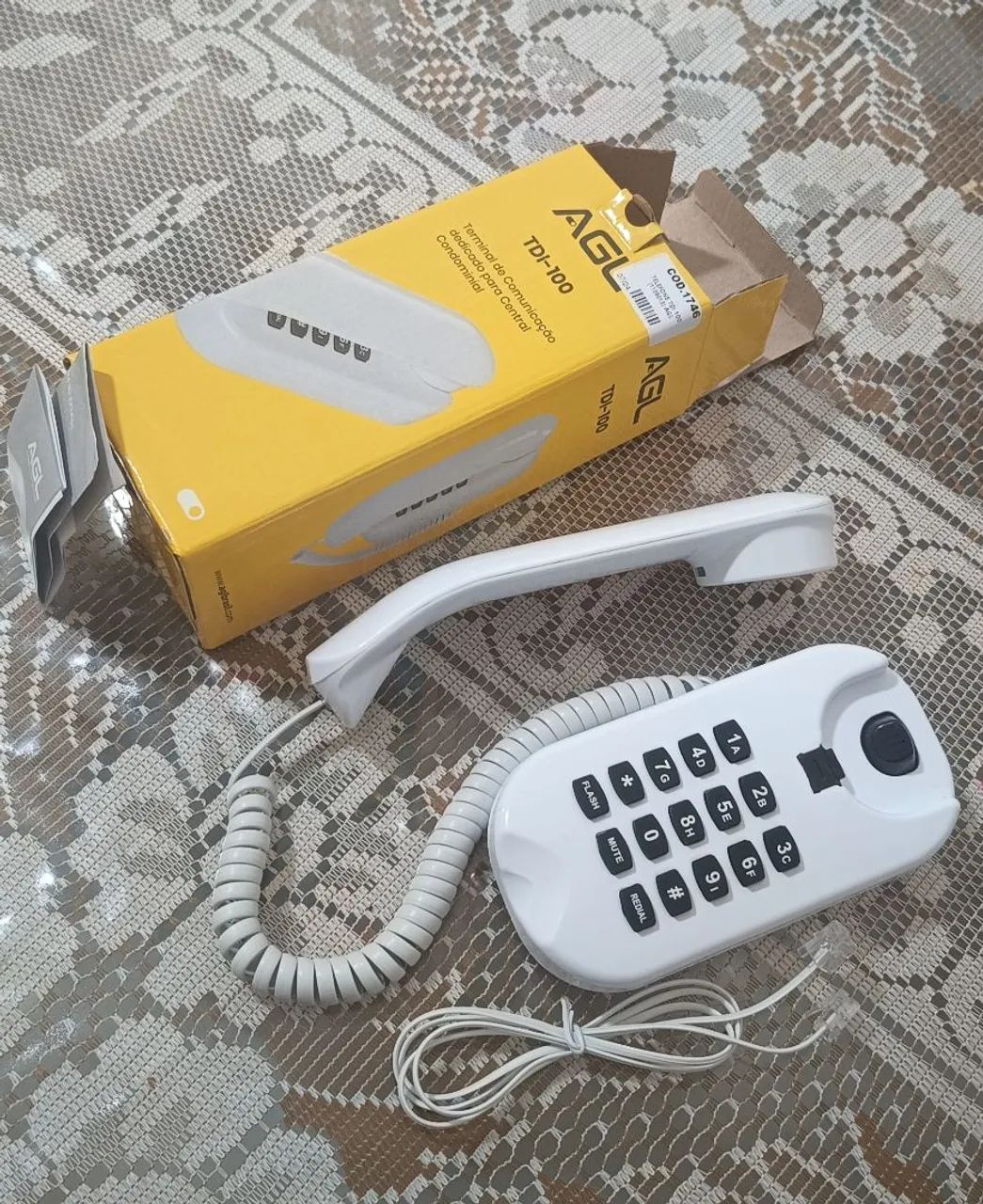 Telefone Fixo AGL TDI-100 - Novo na Caixa - Foto 3