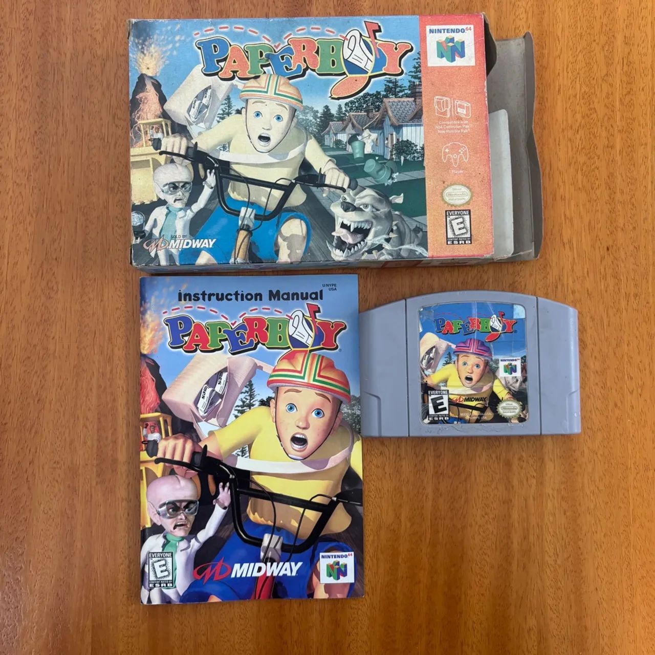 Paperboy - Nintendo 64 Completo - Jogos de Vídeo Game - Loteamento