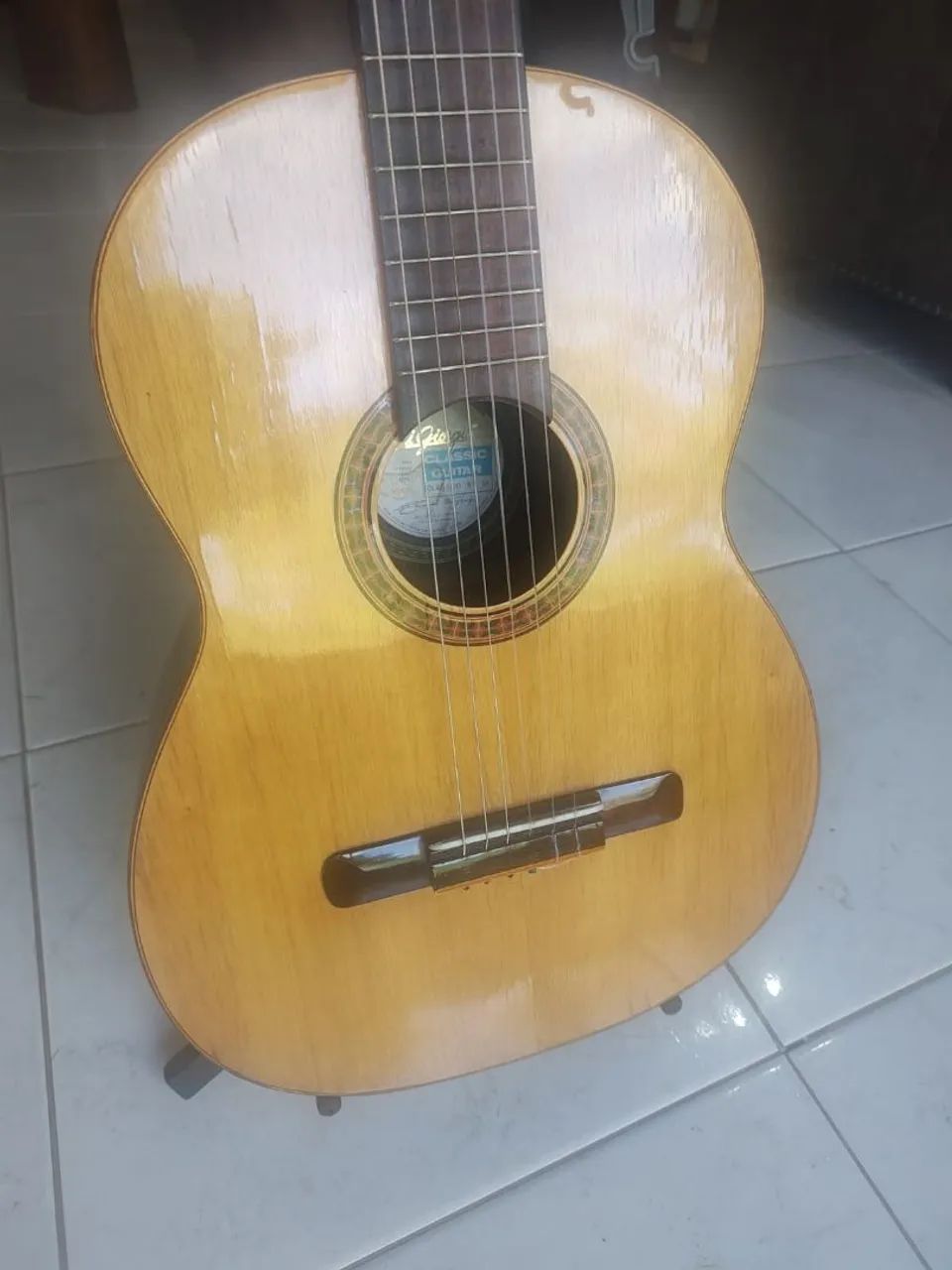 Oportunidade -Violão Di Giorgio Clássico 28 - 1976 - Foto 4