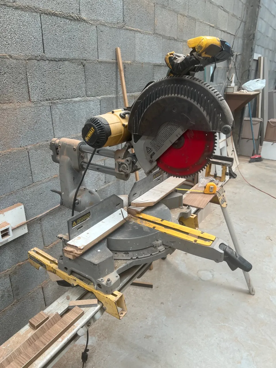 DEWALT Compound Miter Saw ? 12in. Blade Size, 13 Amp, 4000 RPM, Model# DW708