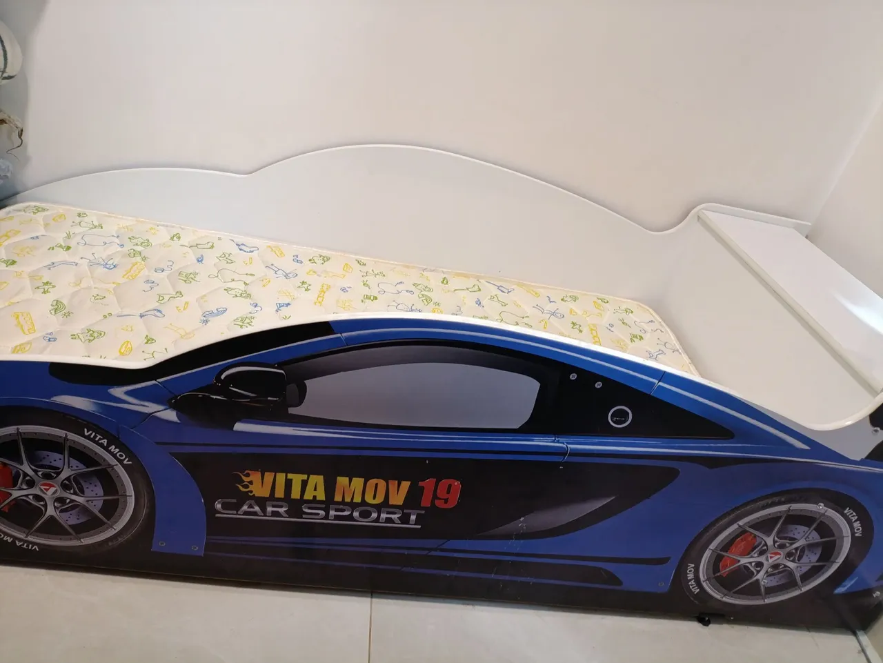 Cama Infantil Carro Vita Mov 19 Car Sport