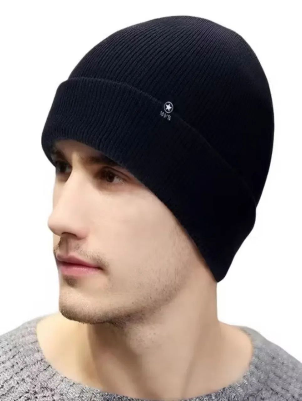 Touca Preta Básica Unissex - Confortável, Estilosa e Versátil - Foto 3