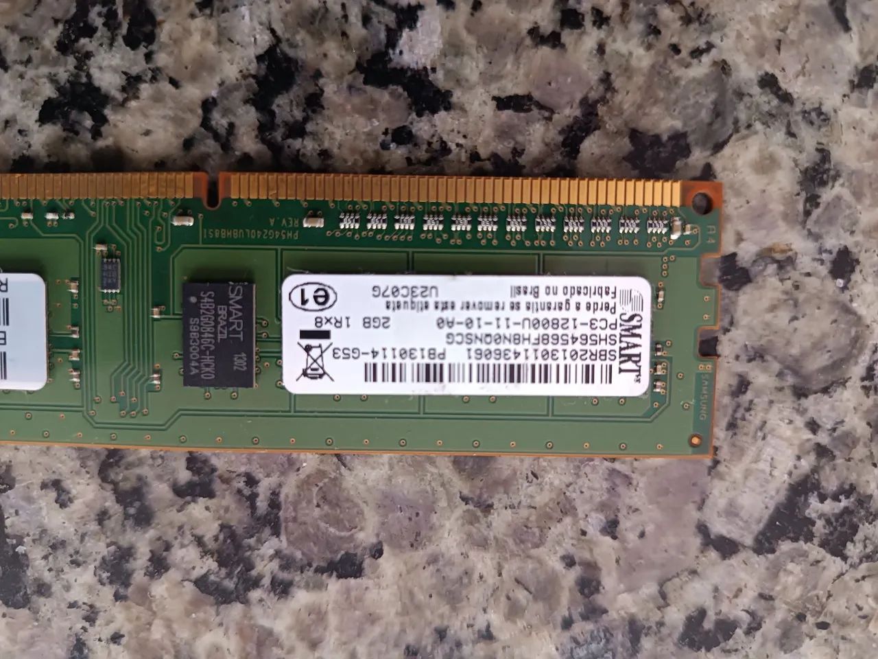 Memória RAM 2GB DDR3 PC3-12800 SMART - Foto 2