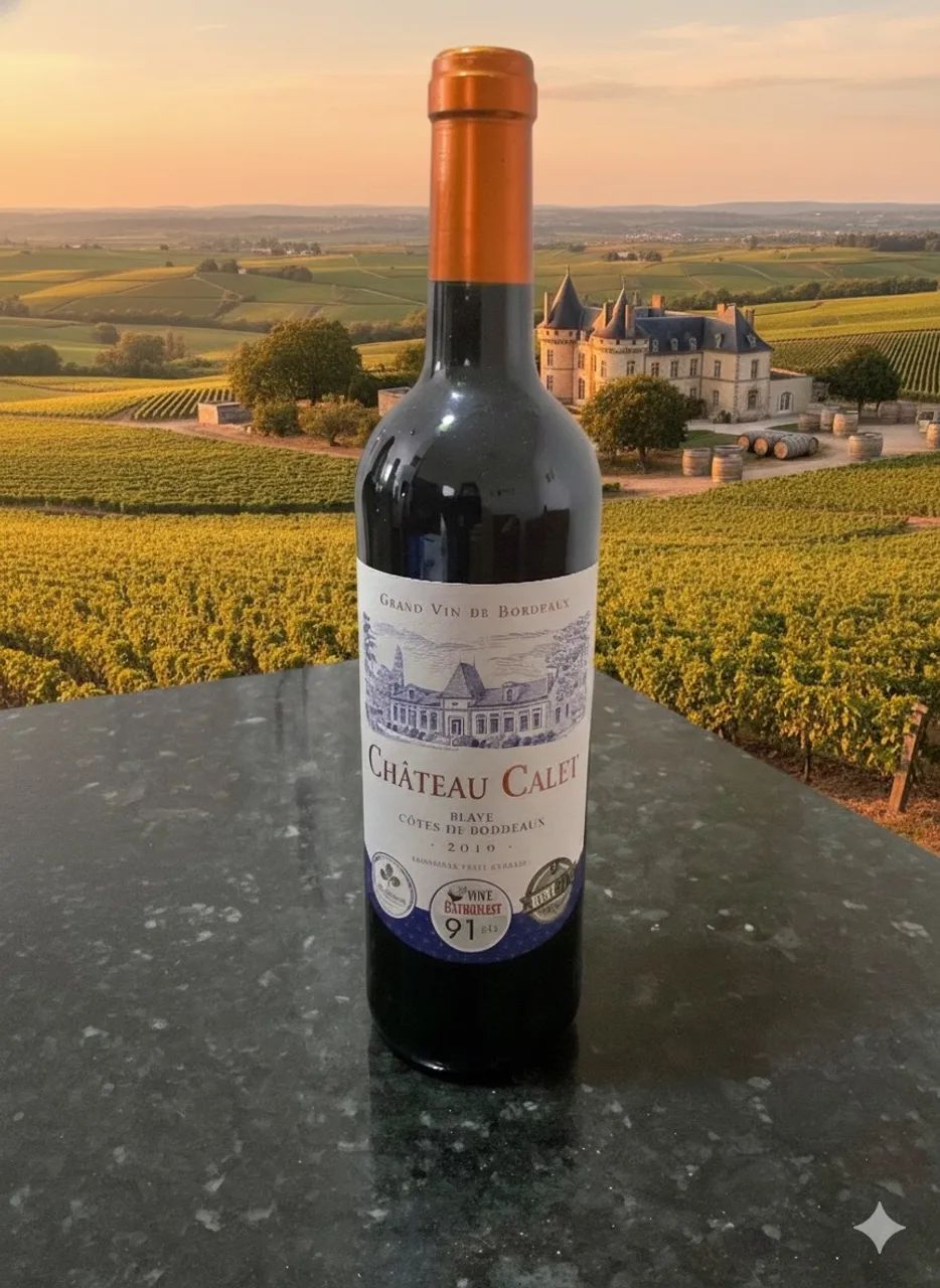 Vinho Frances Chateau 91 pontos