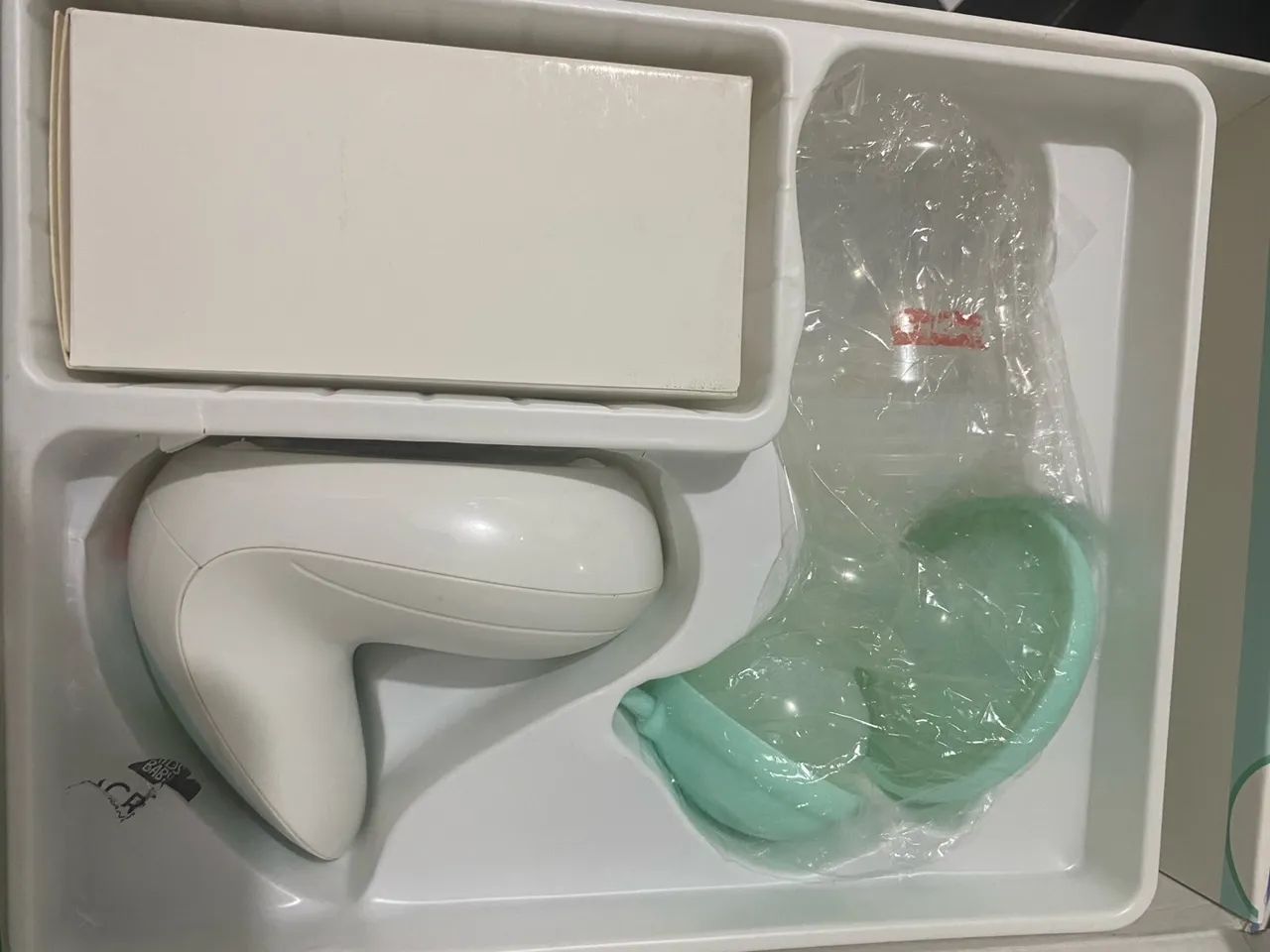 Extrator de leite elétrico Fisher Price + 5 potes de armazenamento MAM  - Foto 2