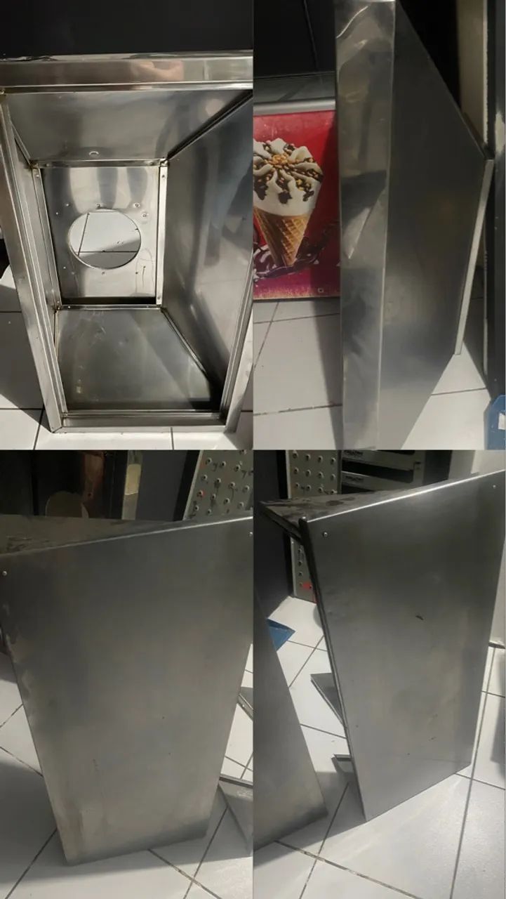 Coifa e prateleiras em inox  - Foto 2